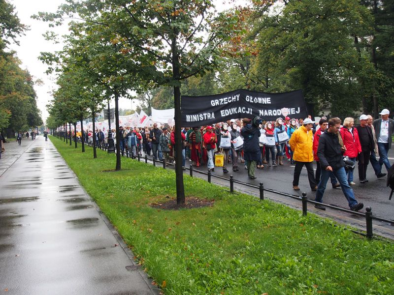DNI PROTESTU: Oświata - Warszawa (2013-09-12)